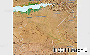 Satellite Map of Cahora Bassa
