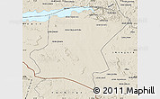 Shaded Relief Map of Cahora Bassa