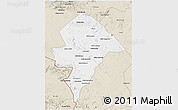 Classic Style 3D Map of Changara