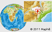 Physical Location Map of Changara, highlighted parent region
