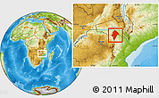 Physical Location Map of Changara