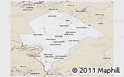 Classic Style Panoramic Map of Changara