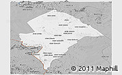 Gray Panoramic Map of Changara
