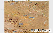 Satellite Panoramic Map of Changara