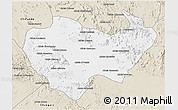Classic Style 3D Map of Chiuta