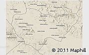 Shaded Relief 3D Map of Chiuta