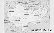 Silver Style 3D Map of Chiuta