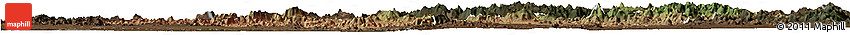 Satellite Horizon Map of Chiuta, darken