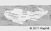 Gray Panoramic Map of Chiuta