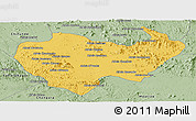 Savanna Style Panoramic Map of Chiuta