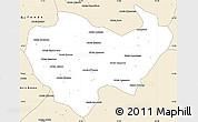 Classic Style Simple Map of Chiuta