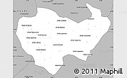 Gray Simple Map of Chiuta