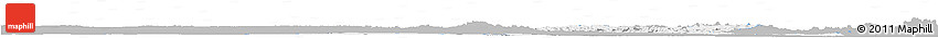 Gray Horizon Map of Tete, single color outside
