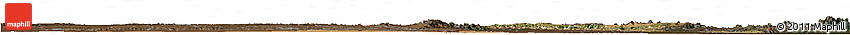 Satellite Horizon Map of Tete, darken