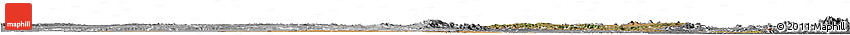 Satellite Horizon Map of Tete, desaturated