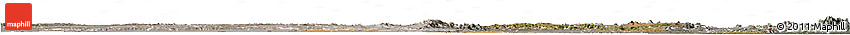 Satellite Horizon Map of Tete, semi-desaturated