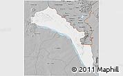 Gray 3D Map of Mutarara