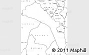 Blank Simple Map of Mutarara