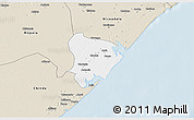 Classic Style 3D Map of Inhassunge