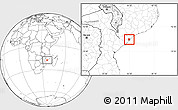 Blank Location Map of Inhassunge