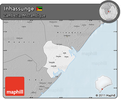 Gray Map of Inhassunge