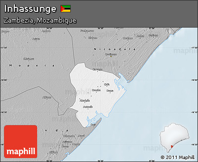 Gray Map of Inhassunge
