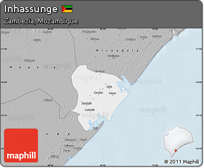 Gray Map of Inhassunge