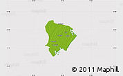 Physical Map of Inhassunge, cropped outside