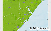 Physical Map of Inhassunge