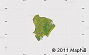 Satellite Map of Inhassunge, cropped outside