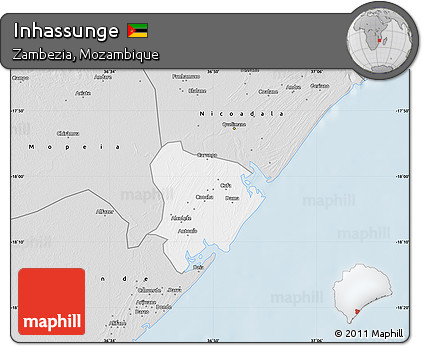 Silver Style Map of Inhassunge