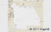 Classic Style 3D Map of Morrumbala