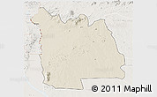Shaded Relief 3D Map of Morrumbala, lighten
