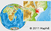 Physical Location Map of Morrumbala, highlighted parent region