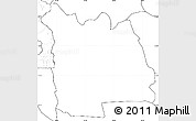 Blank Simple Map of Morrumbala, no labels