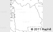 Blank Simple Map of Morrumbala