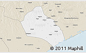 Classic Style 3D Map of Namacurra