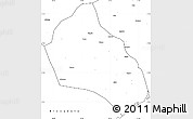 Blank Simple Map of Namacurra