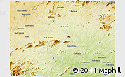 Physical 3D Map of Namarroi