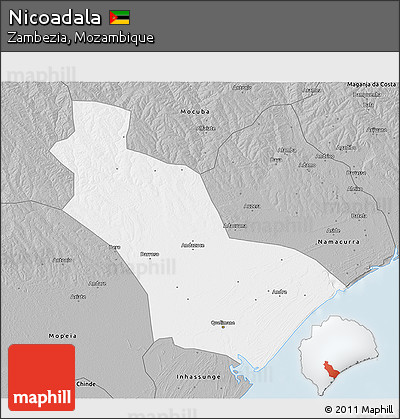 Gray 3D Map of Nicoadala