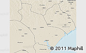 Shaded Relief 3D Map of Nicoadala