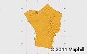 Political Map of Erongo, cropped outside