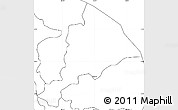 Blank Simple Map of Anabar