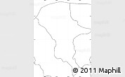 Blank Simple Map of Ewa, no labels