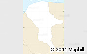 Classic Style Simple Map of Ewa