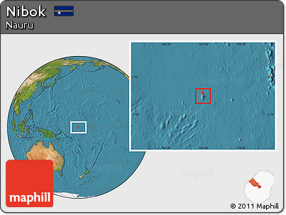 Satellite Location Map of Nibok