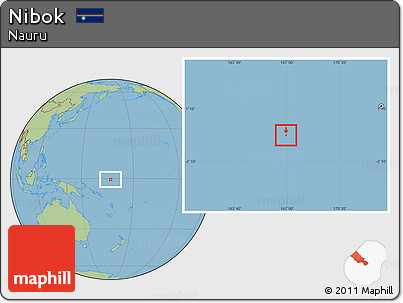 Savanna Style Location Map of Nibok, highlighted country