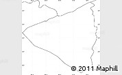 Blank Simple Map of Yaren
