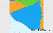 Political Simple Map of Yaren