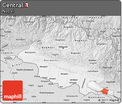 Silver Style Map of Central